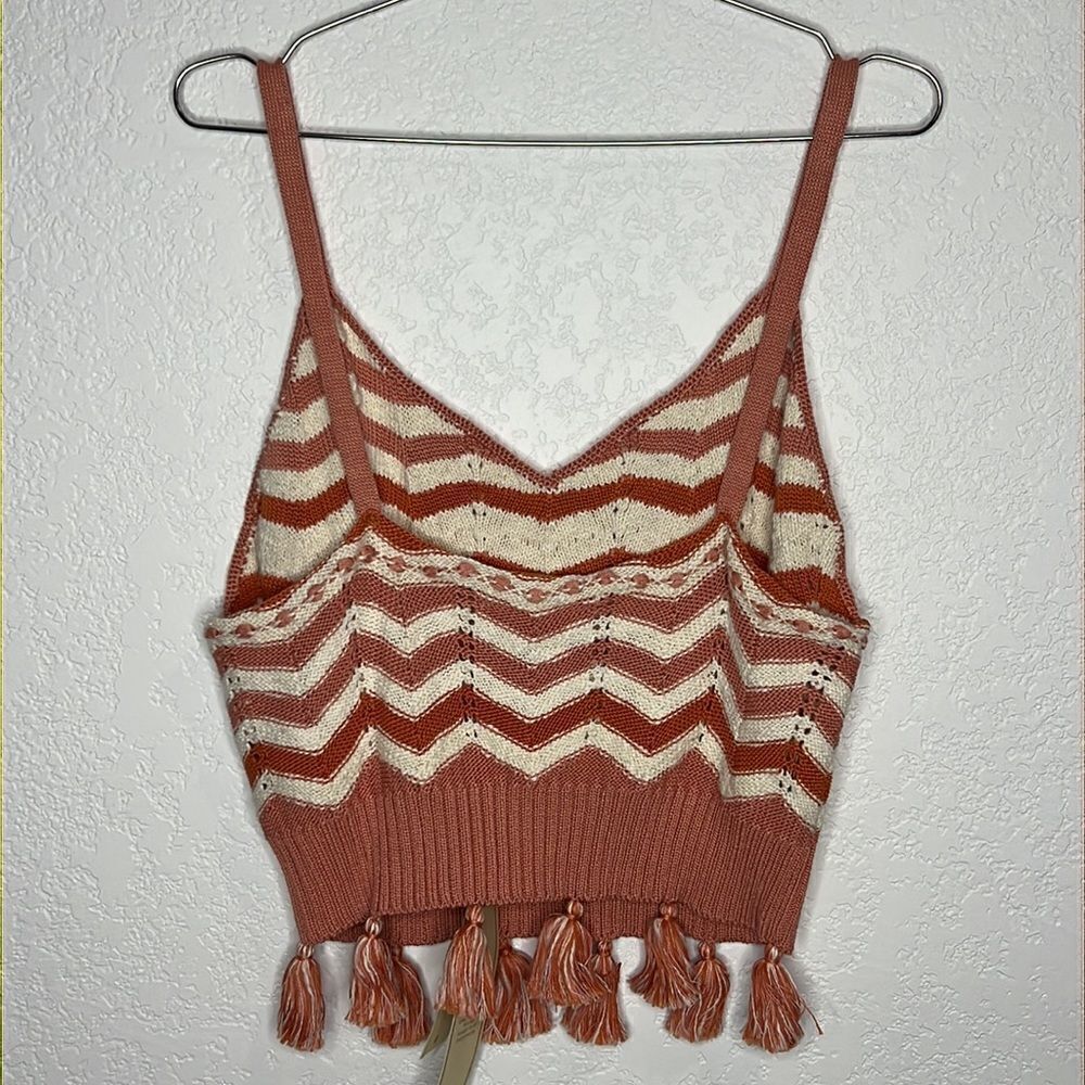 NWT FIGUE Quinn Bralette Orange Multi Medium - Picture 6 of 14